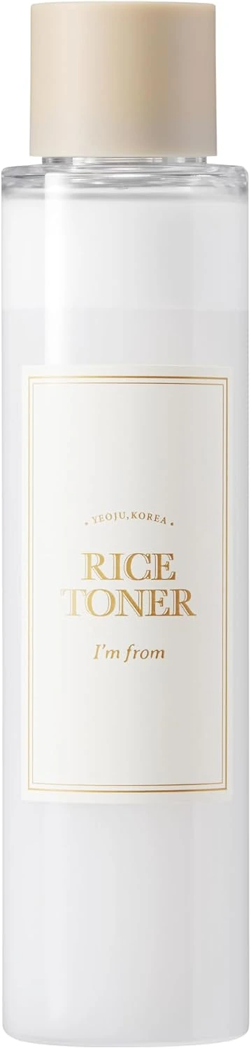 I'm From Rice Toner 150 ml with its cream cap and original label